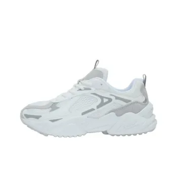 RAPIDO Anti Slip Wear Resistant Low Top Casual Shoes Unisex White