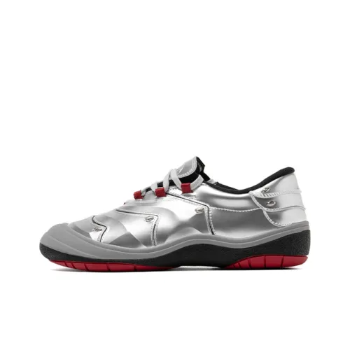 Ocai x BBIMP Anti Slip And Wear Resistant Coverage Soccer Shoes Unisex Silver