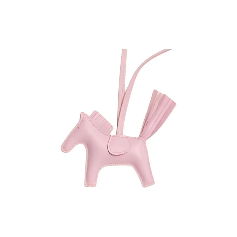 HERMES Love Pink Horse Pendant Women's Pink-1