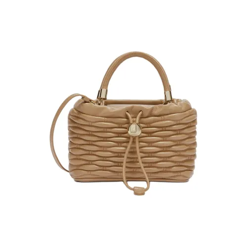 Furla Calfskin Shoulder Bag Crossbody Bag Handbag Mini Women's Desert