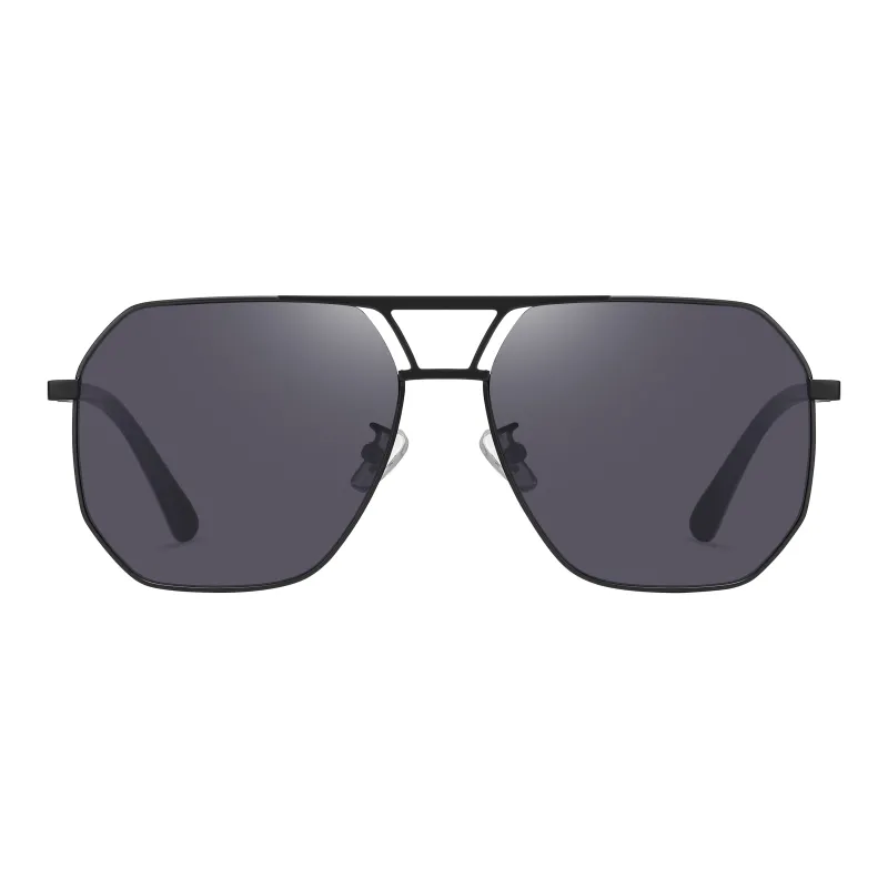 HLA Stainless Steel Aviator Sunglasses Men's-1