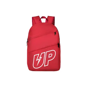 TURN UP Polyester Backpack Regular Unisex Red