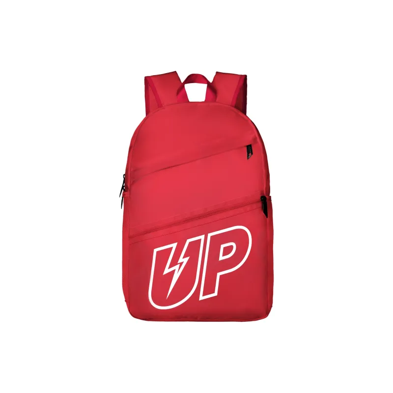 TURN UP Polyester Backpack Regular Unisex Red-0