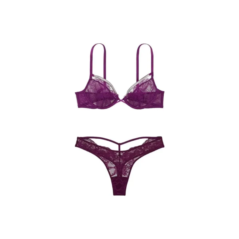 Victoria's Secret Underwear Set Women's Fuchsia-0