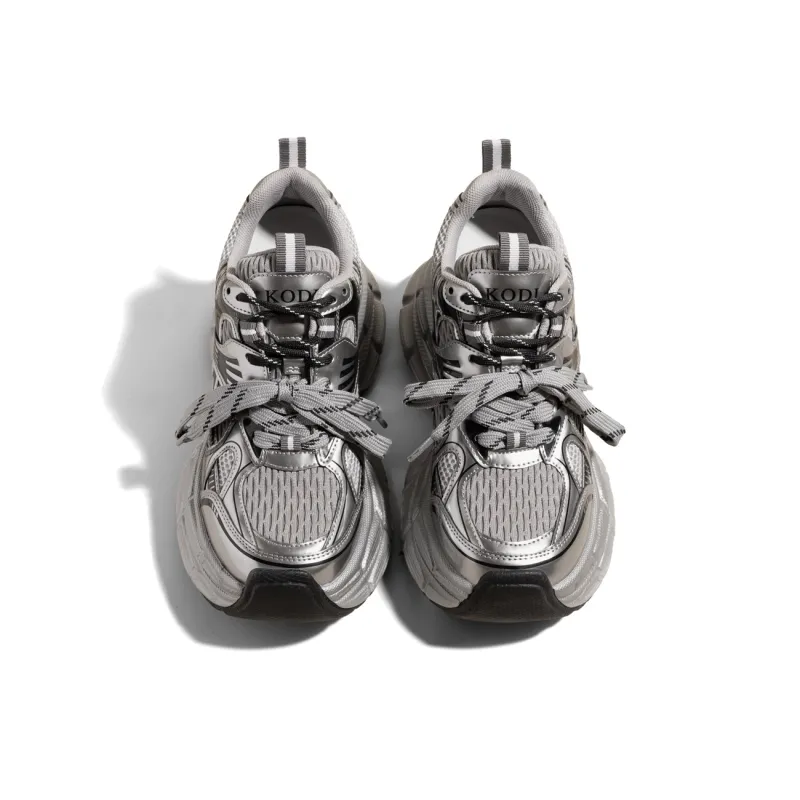 KODI Wear-Resistant Breathable Height Increasing Low-Top Chunky Sneakers Women's-2