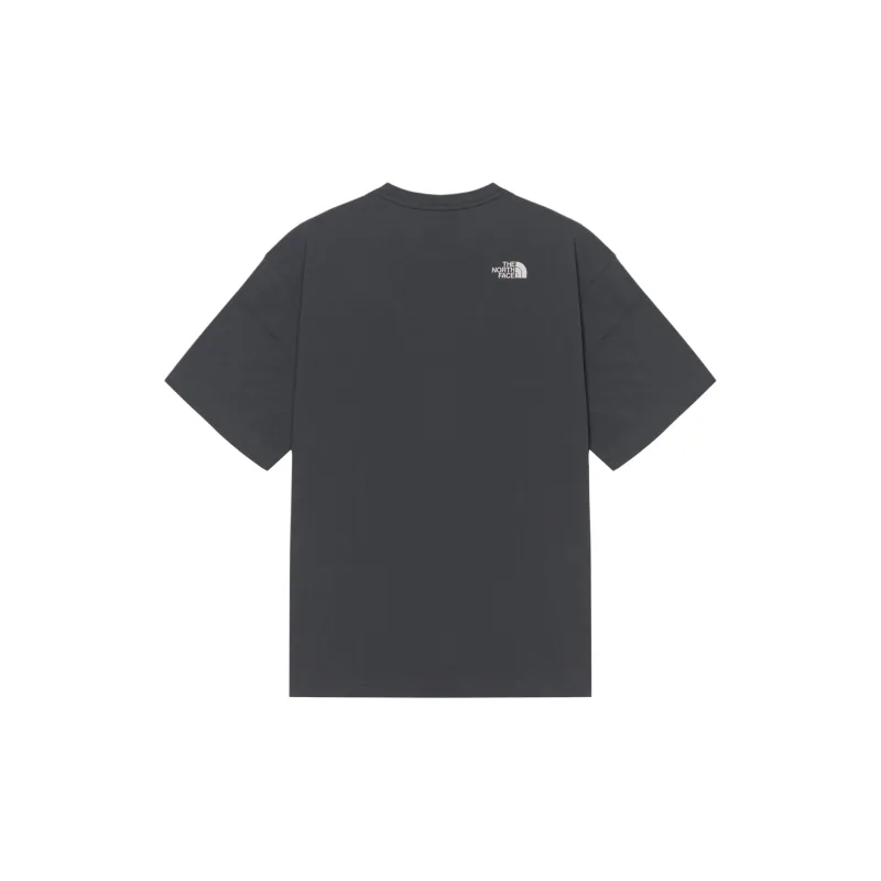 THE NORTH FACE T Shirt Men's Charcoal Gray-1