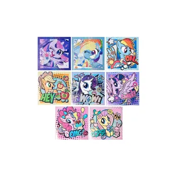 KAYOU My Little Pony Rainbow Bag 4 Pack IP/Anime Cards 1 Box Included