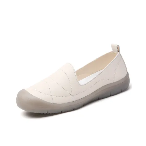 Reivanti Casual Single Shoes 2.5cm Women's Beige