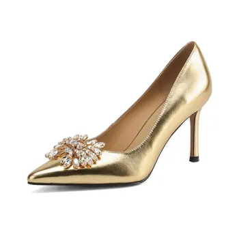 QUICHESHOES Slim Heel High Heels Women's