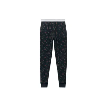 Alexander Wang SS25 Knitted Sports Pants Unisex Washed Black