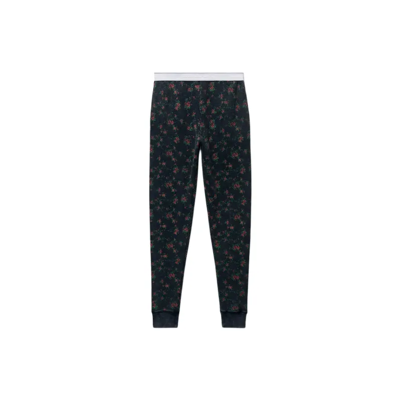 Alexander Wang SS25 Knitted Sweatpants Unisex Washed Black-0