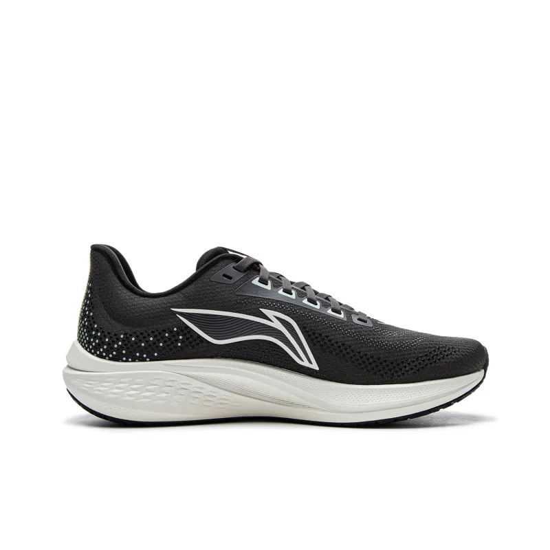 LINING Red Hare 7 Running Shoes Men Low Top Obsidian Gray-1