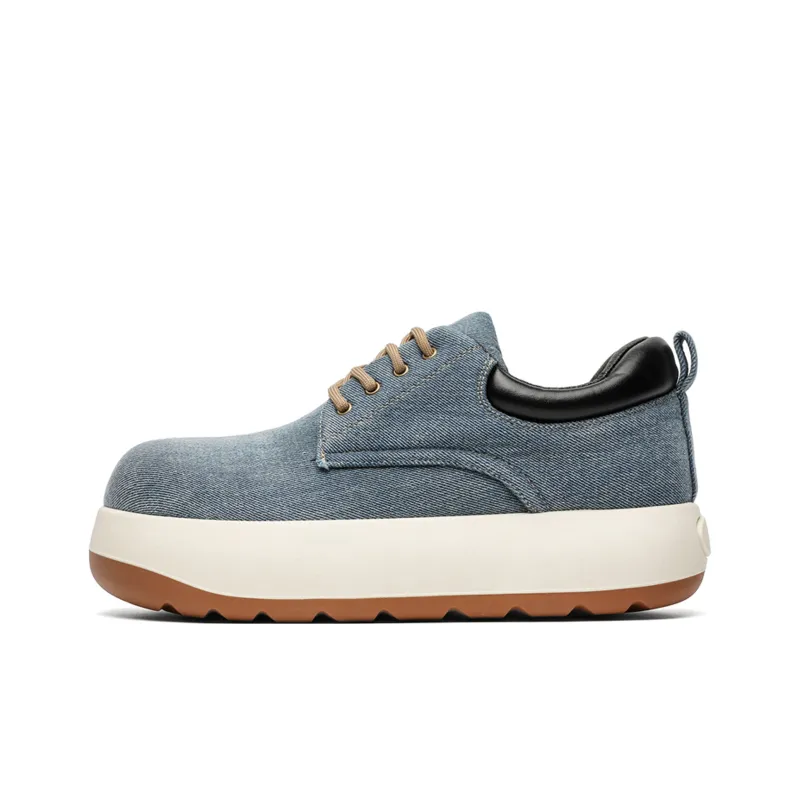 BUFFALO BOUND Anti Slip And Wear Resistant Height Increasing Low Top Skateboard Shoes Men's-6