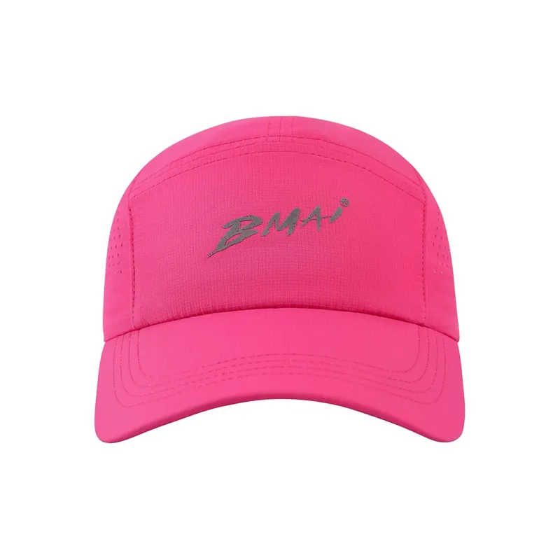 BMAI Polyester Baseball Caps Unisex Neon Pink-0