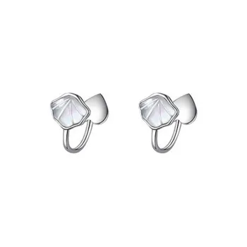 Happy Tide S925 Silver Clip On Earrings Women's
