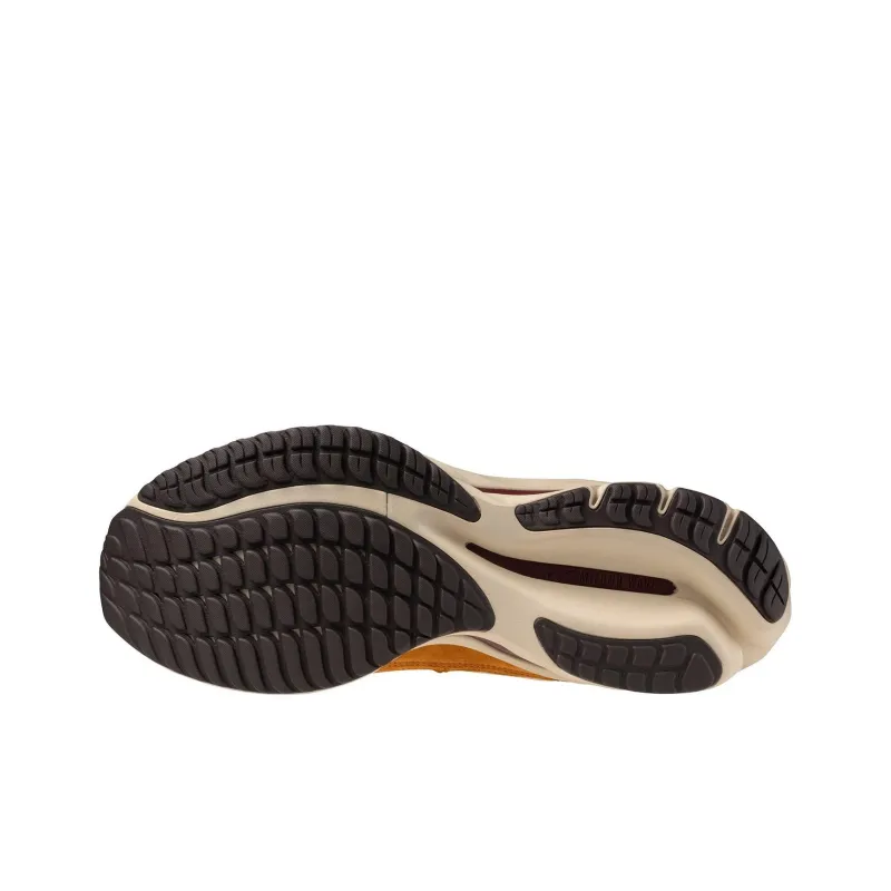 Mizuno Wave Rider Low Top Casual Shoes Unisex Brown-4