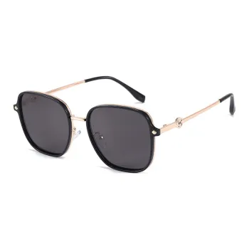 JEKA TR90 Square Sunglasses Women's