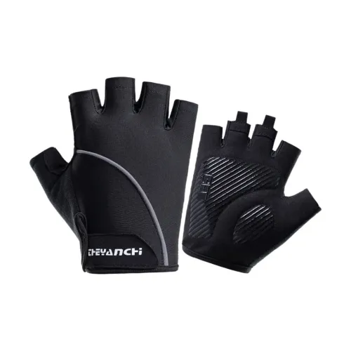 HNJ Cycling Gear Glove Unisex Polyamide Microfiber Towel Fabric Silicone