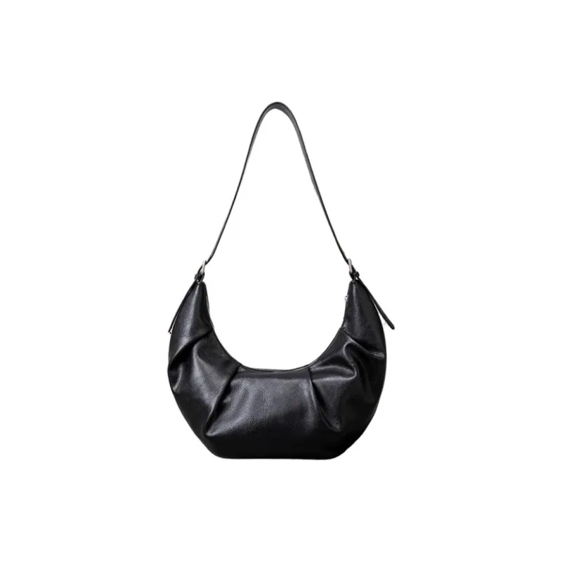 BEMIX PETS Microfiber Leather Crossbody Bag, Shoulder Bag Regular Men's Black-1