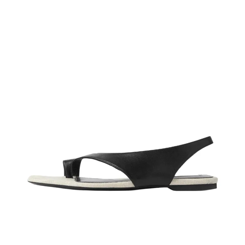 TOTEME Flip Flops Women's Black-0