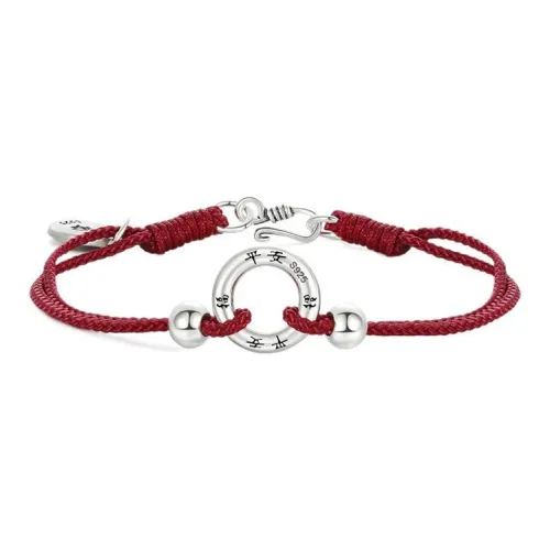 Royal Dragon Mirror 925 Sterling Silver Bracelets Unisex
