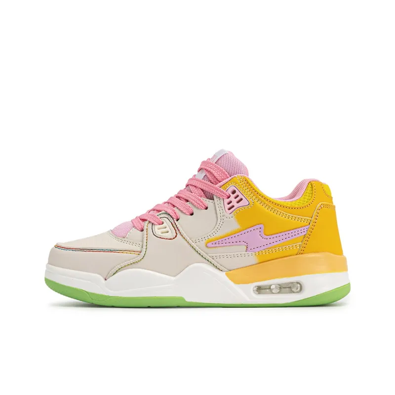 BEIER Low-Top Skateboard Shoes Unisex Cherry Blossom Pink-39