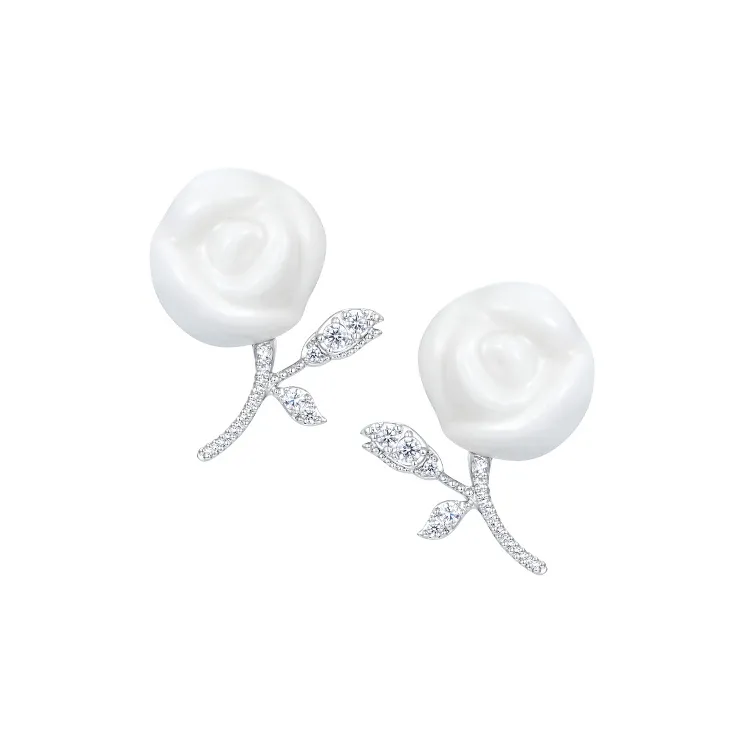 YVMIN Ceramic Stud Earrings Unisex-2