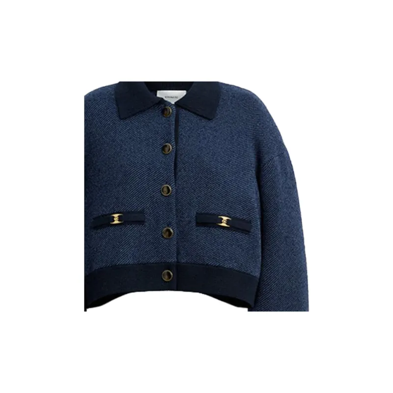 COACH Jackets Women's Blue-1