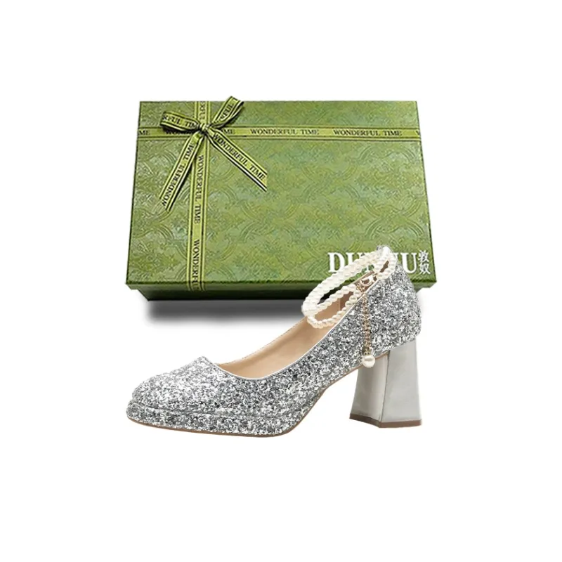 Dunnu Chunky Heel High Heels Women's-24
