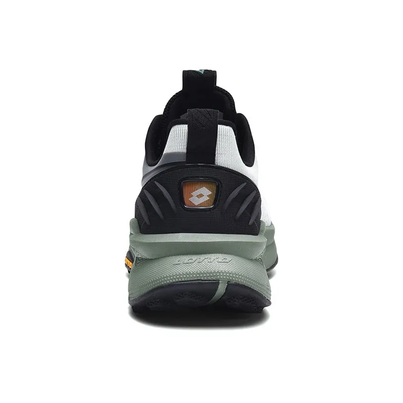 LOTTO Cushioned Slip Resistant Abrasion Resistant Low Top Trekking Shoes Men's Light Gray Green-3