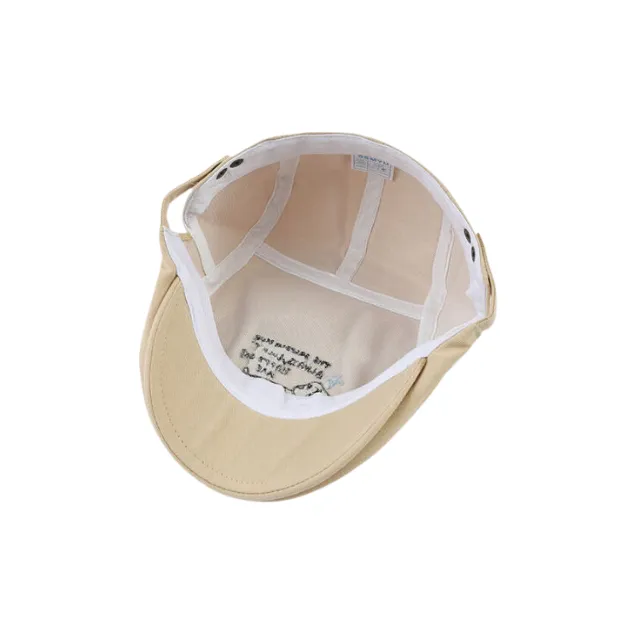 STUFFER Cotton Reversed Beret Unisex-7