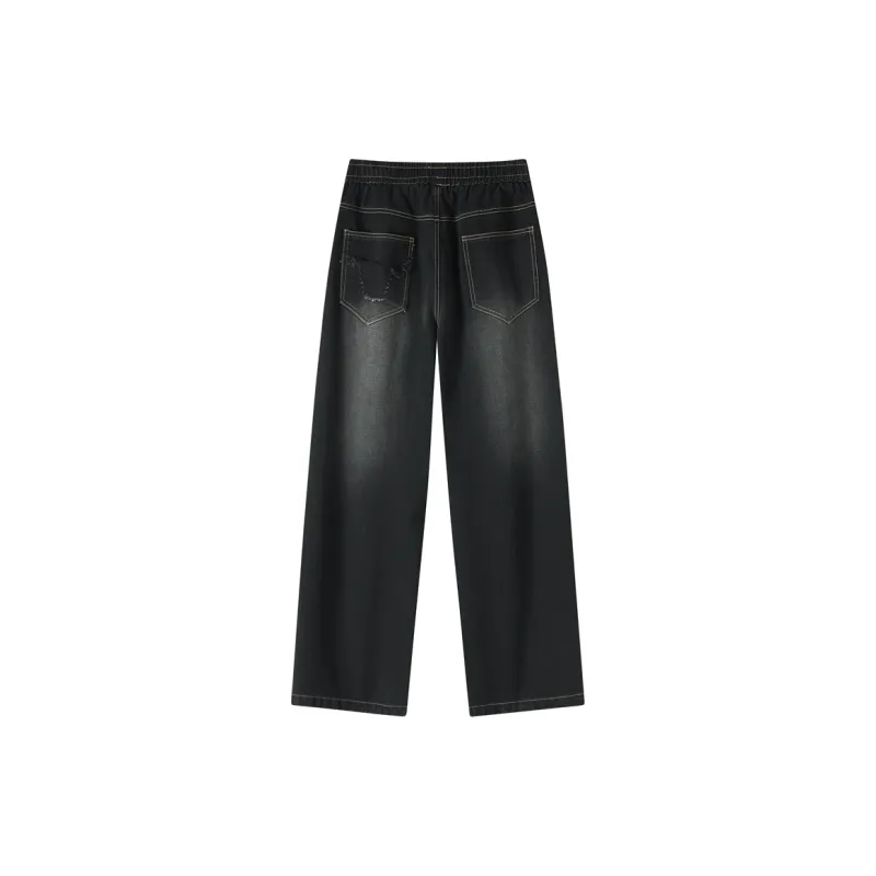 Small Columns Under The Sea Jeans Unisex-1