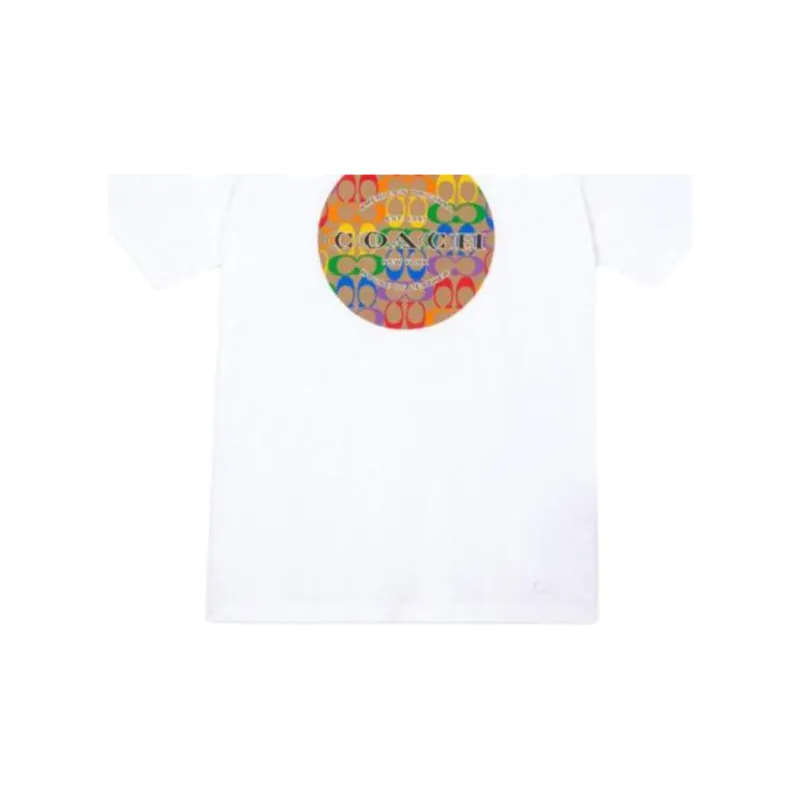COACH T Shirts Men White-3
