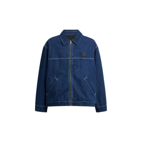 COACH SS25 Denim Jacket Men's Blue