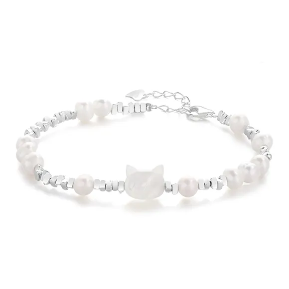 Chongqing Gold Store S925 Silver Bracelets Women's-0