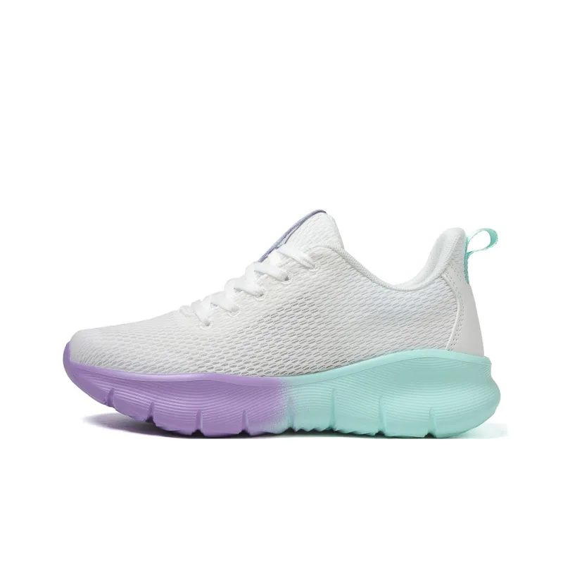 GORNORNIE Anti-Slip And Wear-Resistant Breathable Low-Top Casual Sprint Training Running Shoes Women's Aurora Blue-0