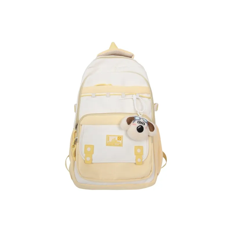 Yalu Nylon Backpack Regular Unisex Multicolor-5