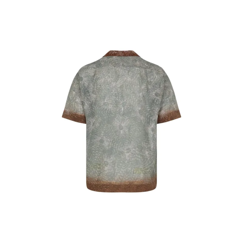 DRIES VAN NOTEN Embroidered Short Sleeved Shirt-1