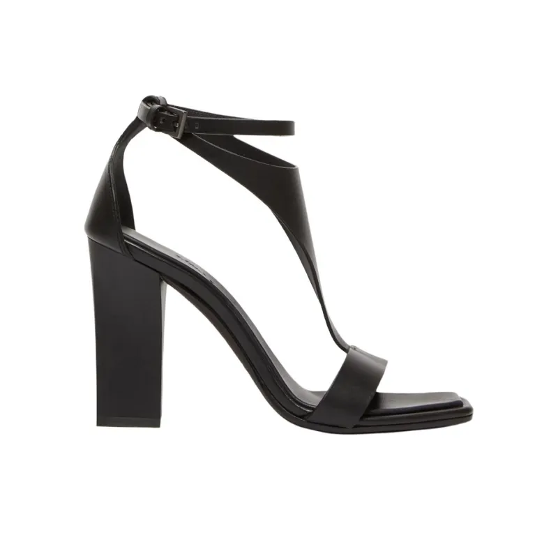 MaxMara One Strap Sandals Women's Black-1