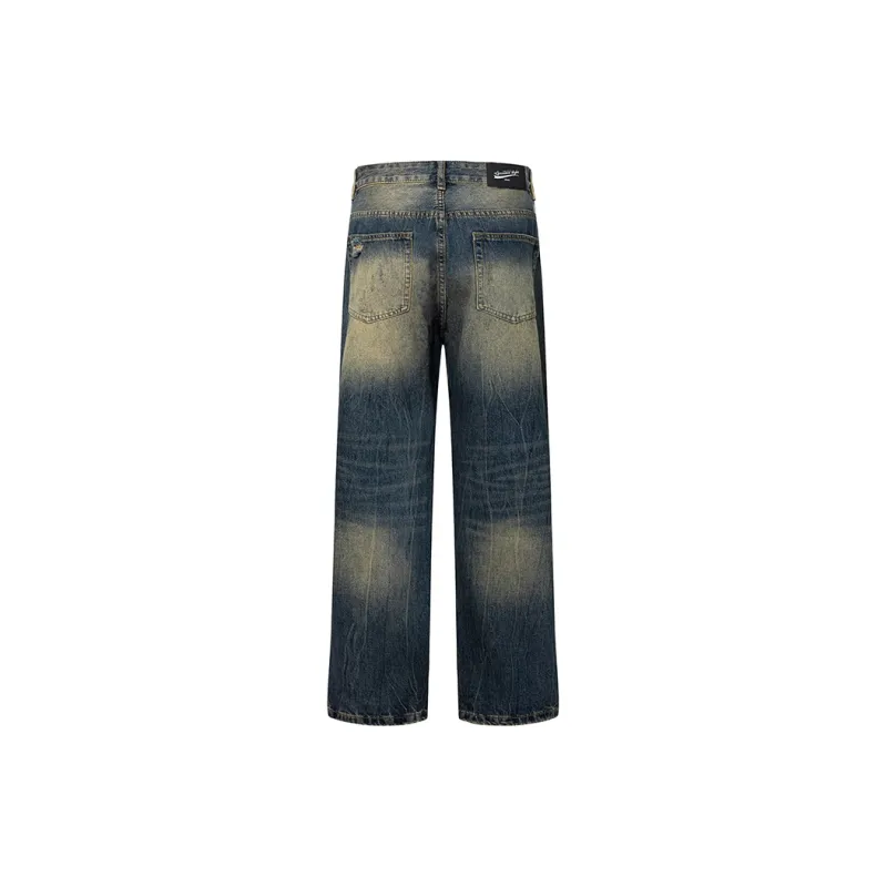 GBXM Jeans Unisex Vintage Blue-2