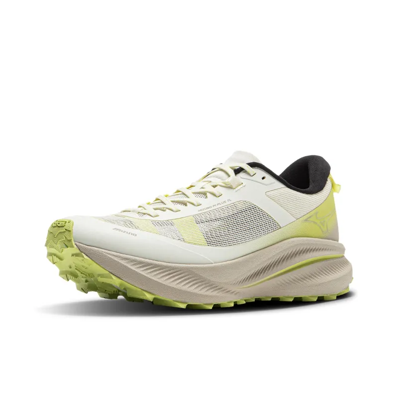 Mizuno Slip Resistant And Breathable Low Top Running Shoes Unisex Gray Yellow-1