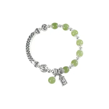AKAK 925 Sterling Silver Bracelets Unisex