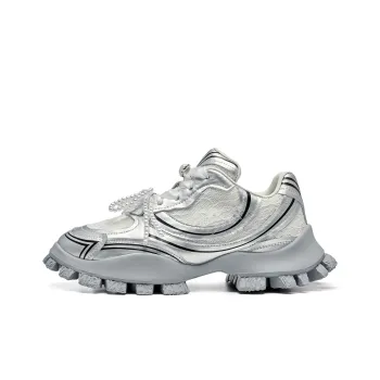 XMZY Polar Impression Series A Midsummer Night's Dream Durable Moisture Wicking Low Top Chunky Sneakers Women's