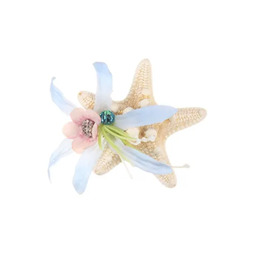 NICERURU Artificial Flowers Hair Clips Women's
