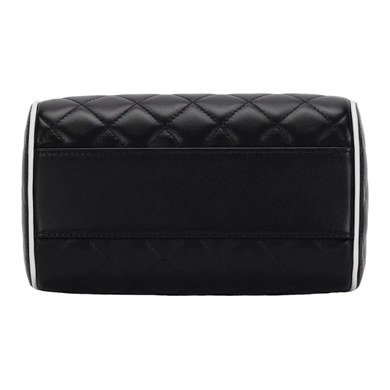 CHANEL Lambskin Crossbody Bag, Shoulder Bag Trumpets Women's Black-3