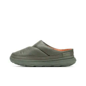 MERRELL Hut Moc 2 Abrasion-Resistant Slip-Resistant Wrap-toe Slippers Men's Green