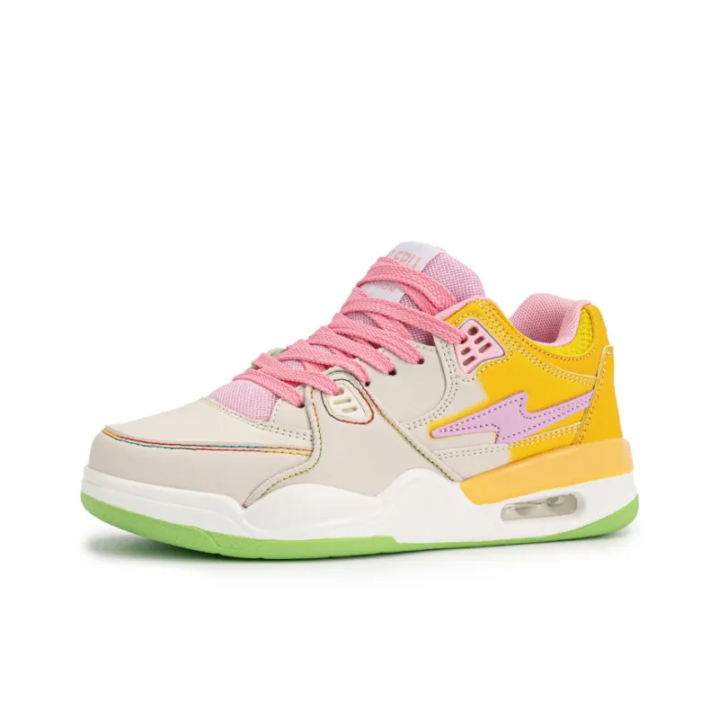 BEIER Low-Top Skateboard Shoes Unisex Cherry Blossom Pink-40