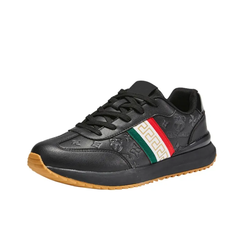 Gaius Durant Impact Resistant, Abrasion Resistant, Lightweight, Slip Resistant Low Top Casual Shoes Unisex Black-1