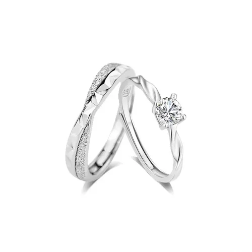 ALICE 999 Fine Silver Rings Unisex
