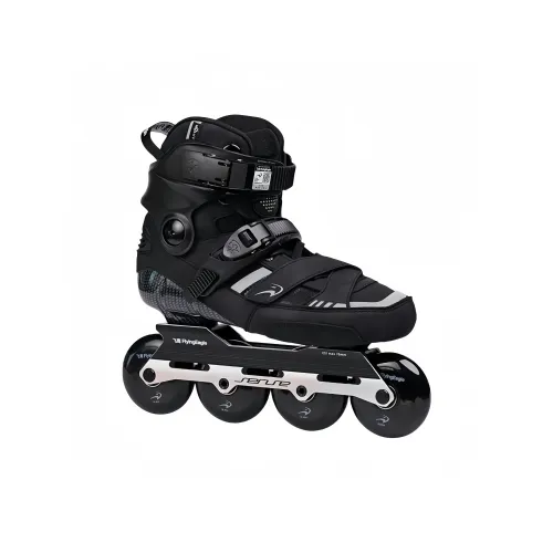 FLYING EAGLE Inline Skates Wild Street FSK City Street Racing, Trickster Drifting Unisex Silver Black